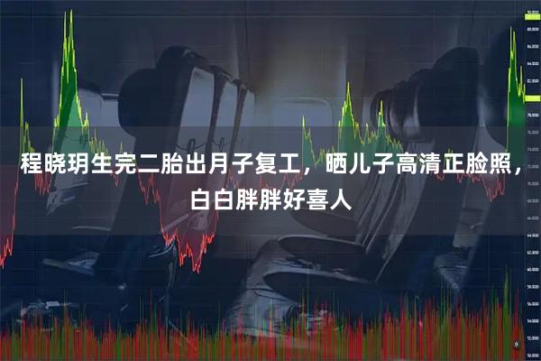 程晓玥生完二胎出月子复工，晒儿子高清正脸照，白白胖胖好喜人