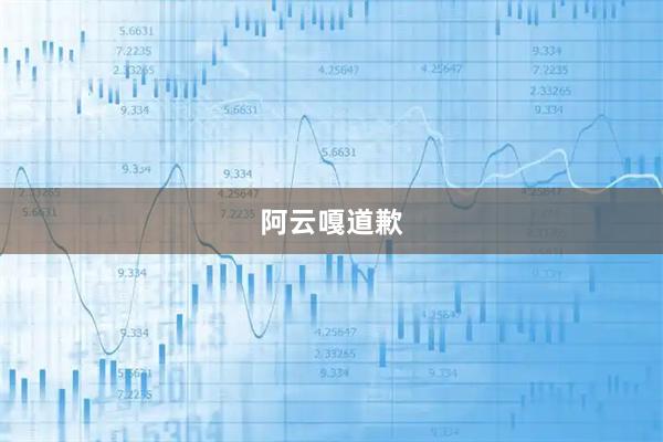 阿云嘎道歉